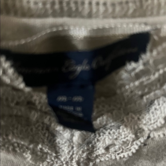 AE Elegant Lace Trim Floral Top - off white - Picture 5 of 5